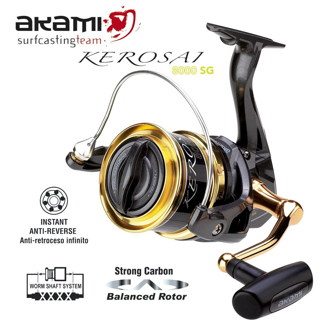 MULINELLO DA SURFCASTING AKAMI KEROSAI SG – Atlantic Store