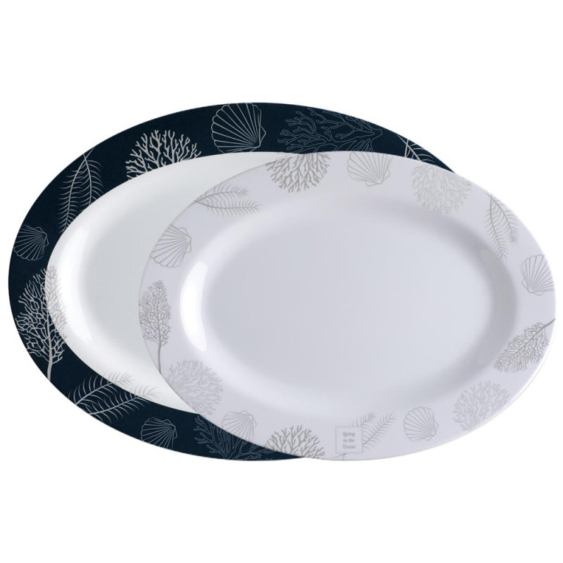 LIVING OVAL PLATES