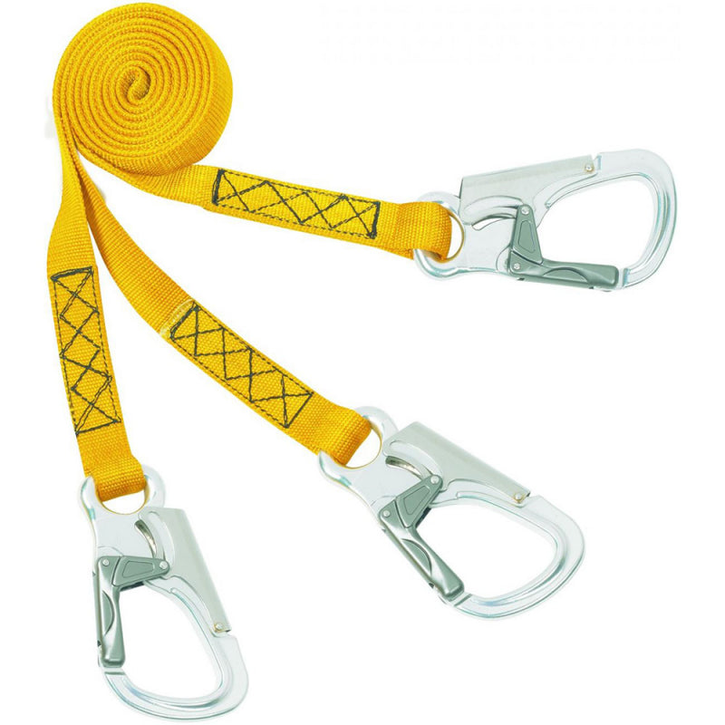 SAFETY TAPE ALUMINUM CARABINERS