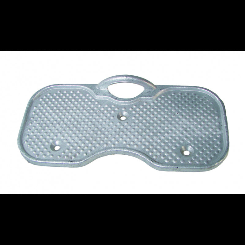 ALUMINUM TRANSOM SAVER PLATE